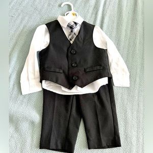 Baby Boys Easter Dress Pant & Vest Suit Outfit